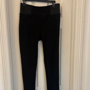 Black stretchy pants size LRG